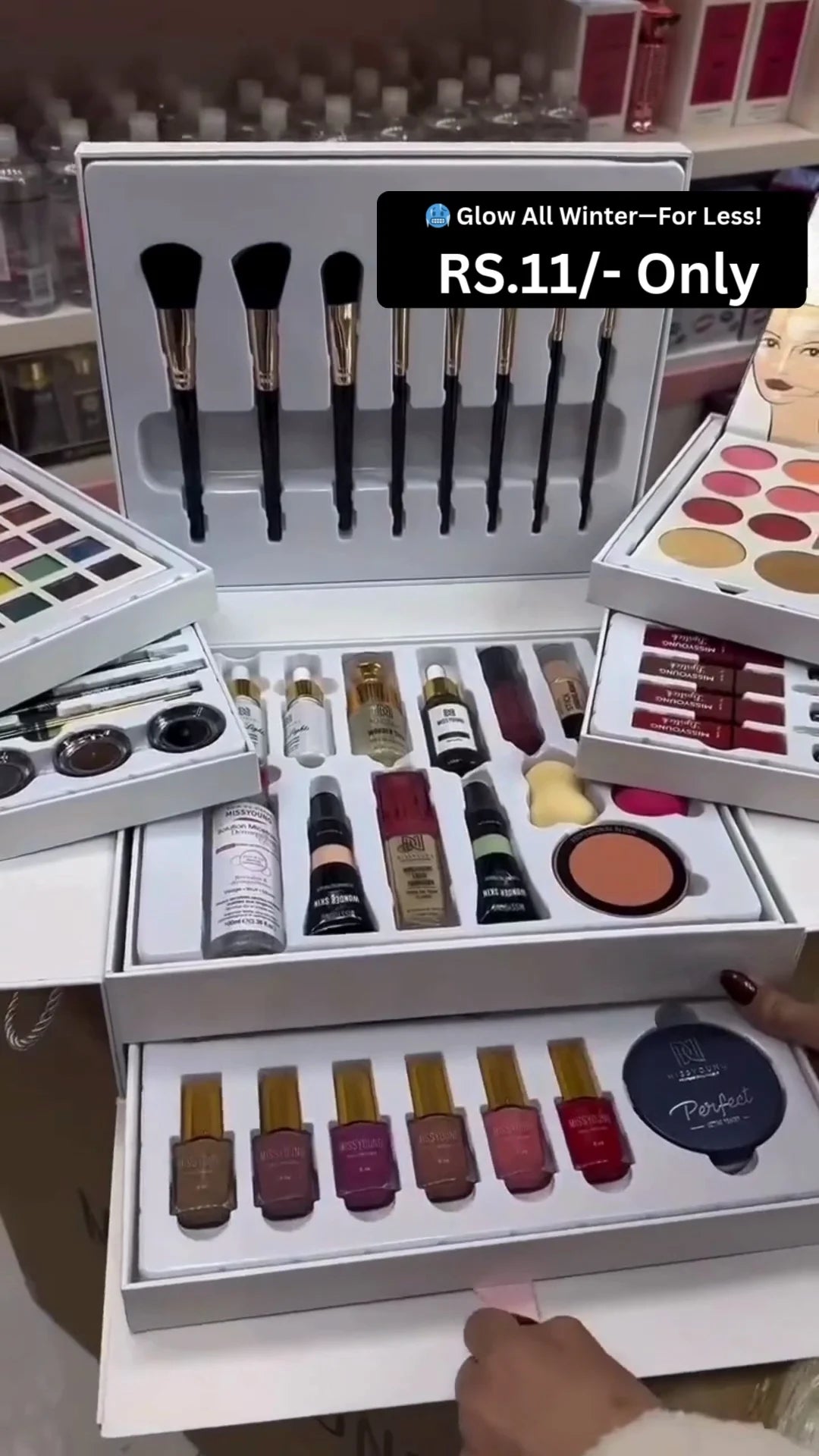 Everyday Soft Matte Beauty Kit with Natural Tones for Office and College Wear