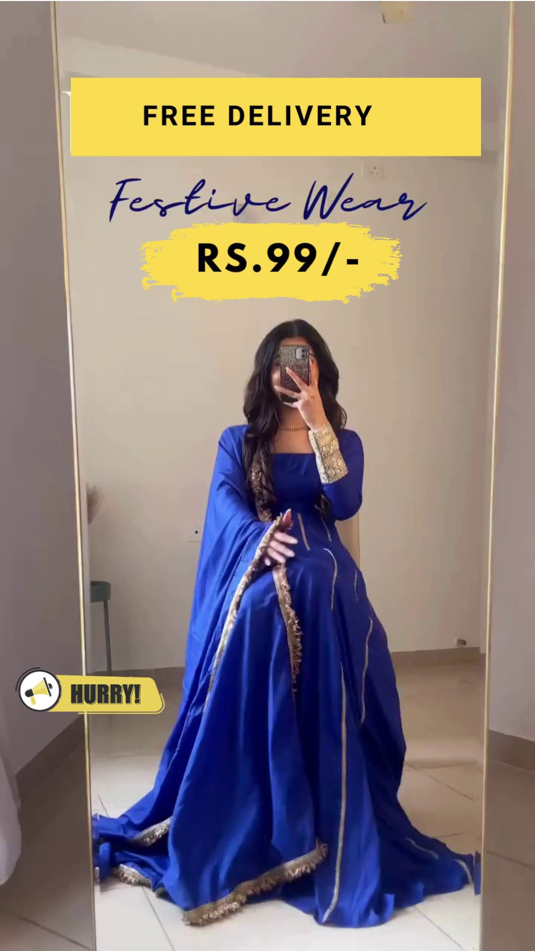 Women Silk Blend Kurta Trouser Set