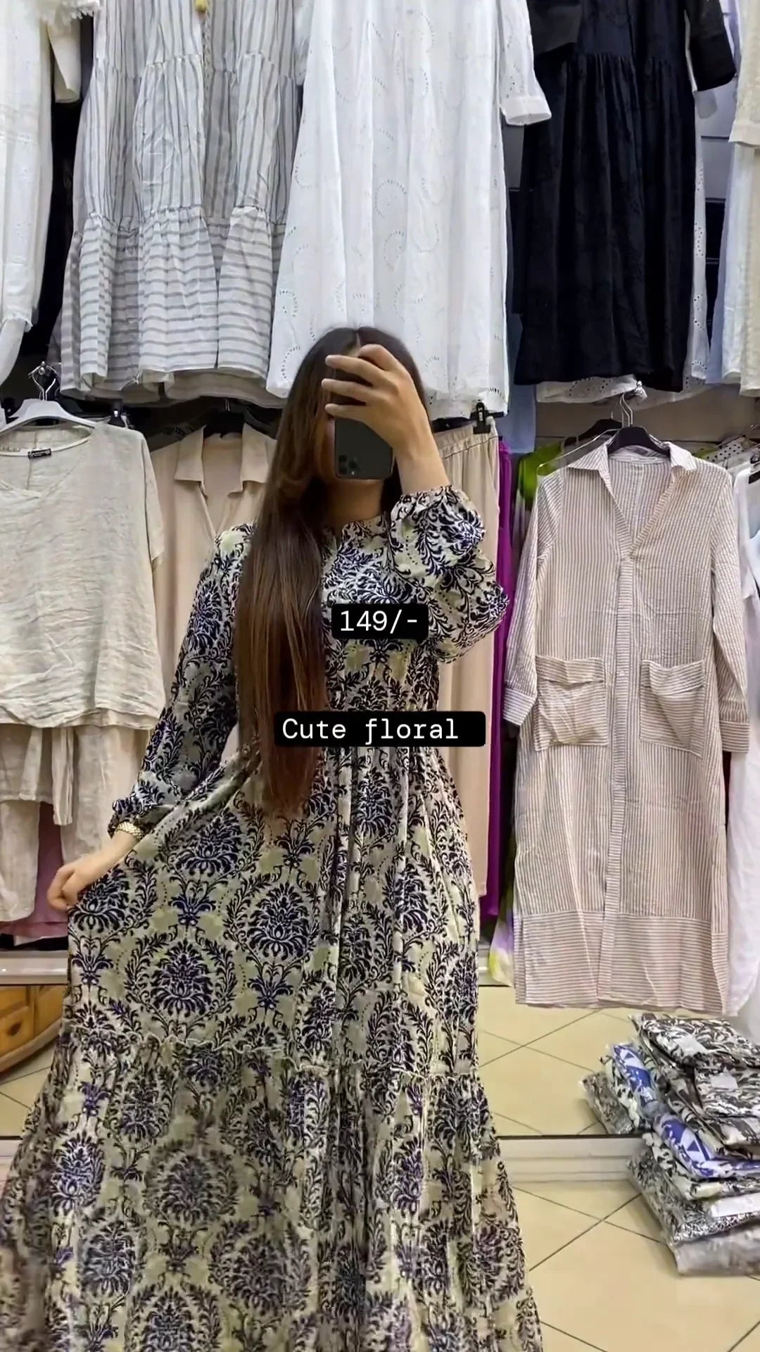 FLORAL PRINT SHIFT DRESS