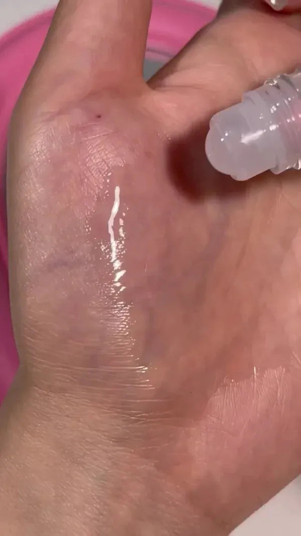 Good Times Roll Ball Lip Oil – Aesthetic, Hydrating Lip Treatment Infused with Colorful Moisturizing Beads and a Smooth Roll-On Applicator for Glossy, Nourished Lips