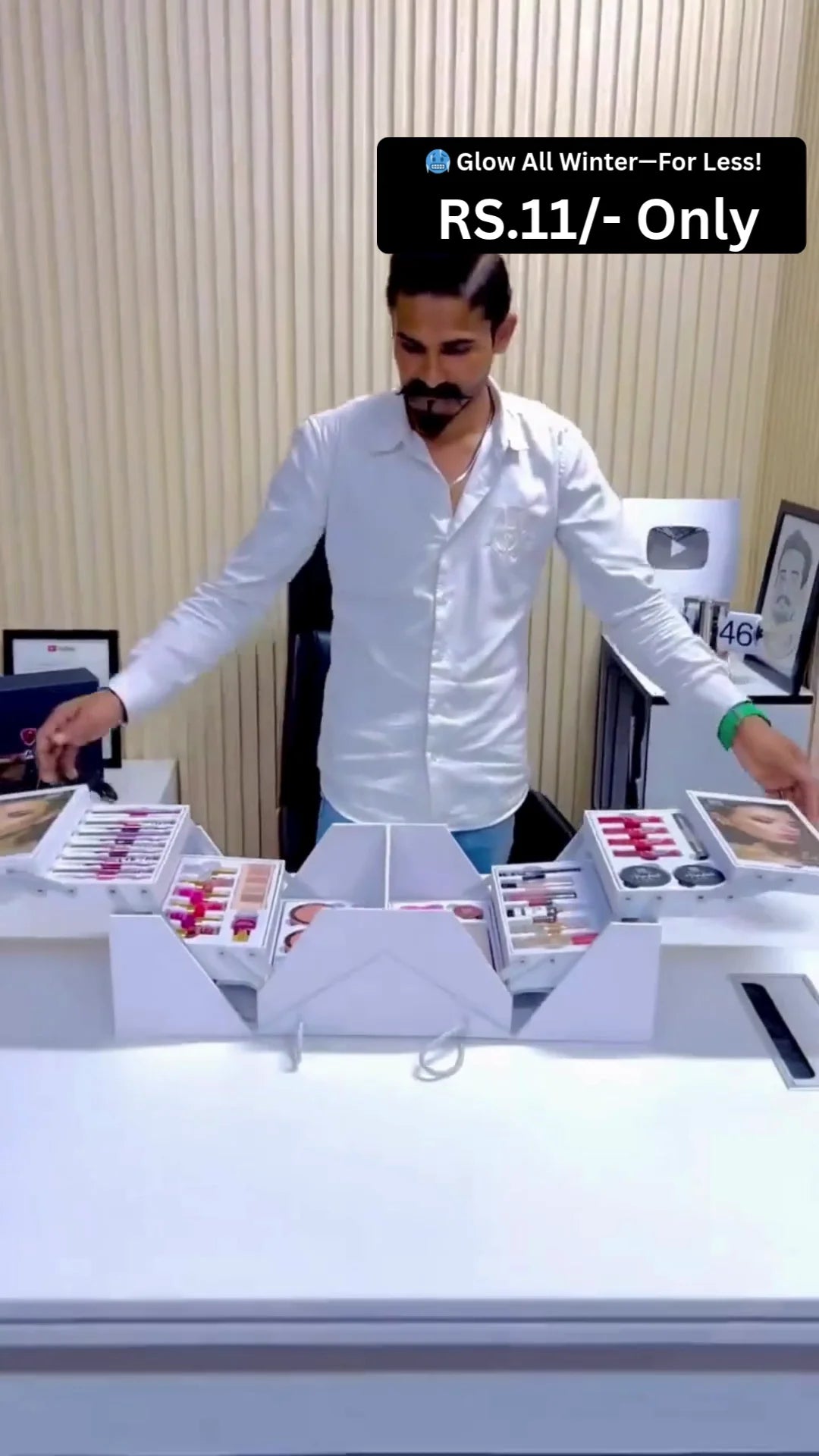 Bold Party Glam Makeup Kit with High Pigment & Shimmer Shades