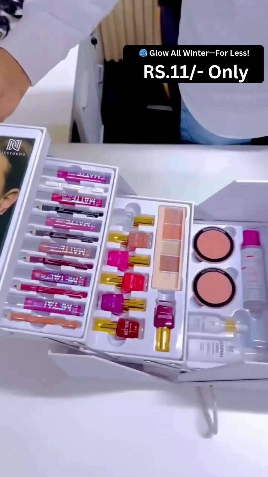 Bold Party Glam Makeup Kit with High Pigment & Shimmer Shades