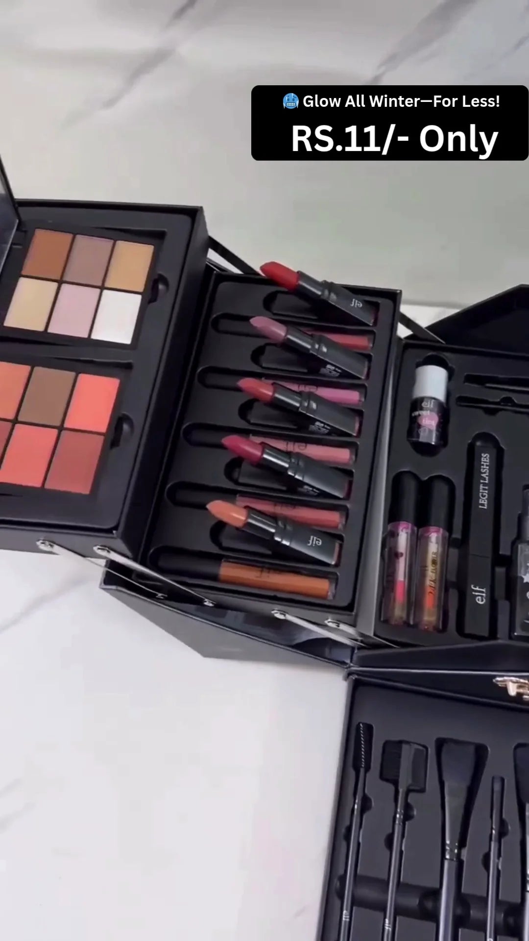 Ultimate Pro-Level Full Glam HD Makeup Kit with 72-Shade Eye & Face Palette