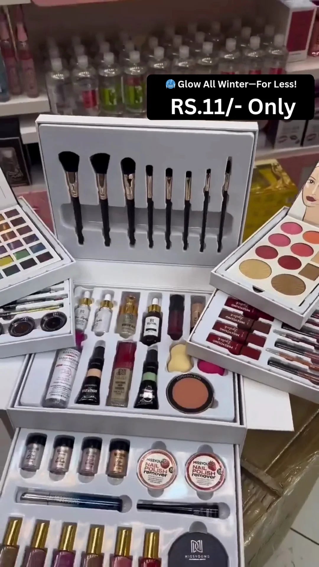 Everyday Soft Matte Beauty Kit with Natural Tones for Office and College Wear