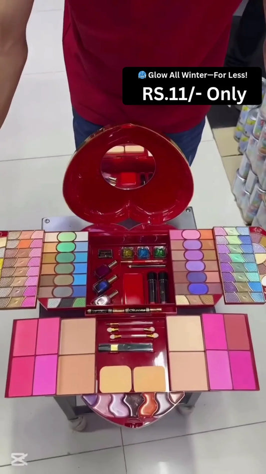 Elite Mega Artist Studio Makeup Kit with Multi-Layer Professional Collection