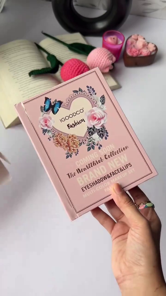 Brand New Multi-Color Makeup Set Palette – All-in-One Eyeshadow, Face & Lip Kit Featuring Radiant Finishes, Bold & Neutral Shades, Volumizing & Nourishing Formula for a Complete Glam Look