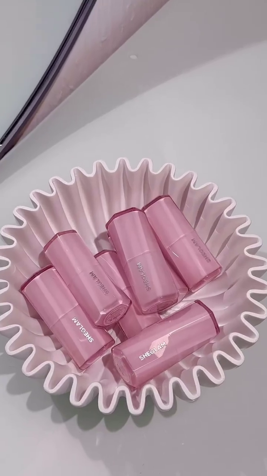 Bloom Hydrating Lip and Cheek Balm – Moisturizing Multi-Use Stick in Sleek Pink Packaging for a Dewy, Natural Finish with Buildable Pigmented Shades