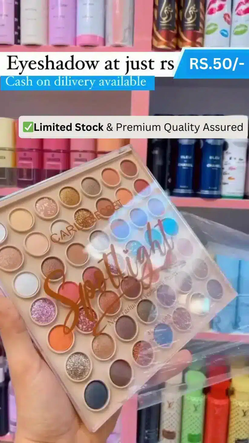 Highly Pigmented Multicolor Eyeshadow Palette