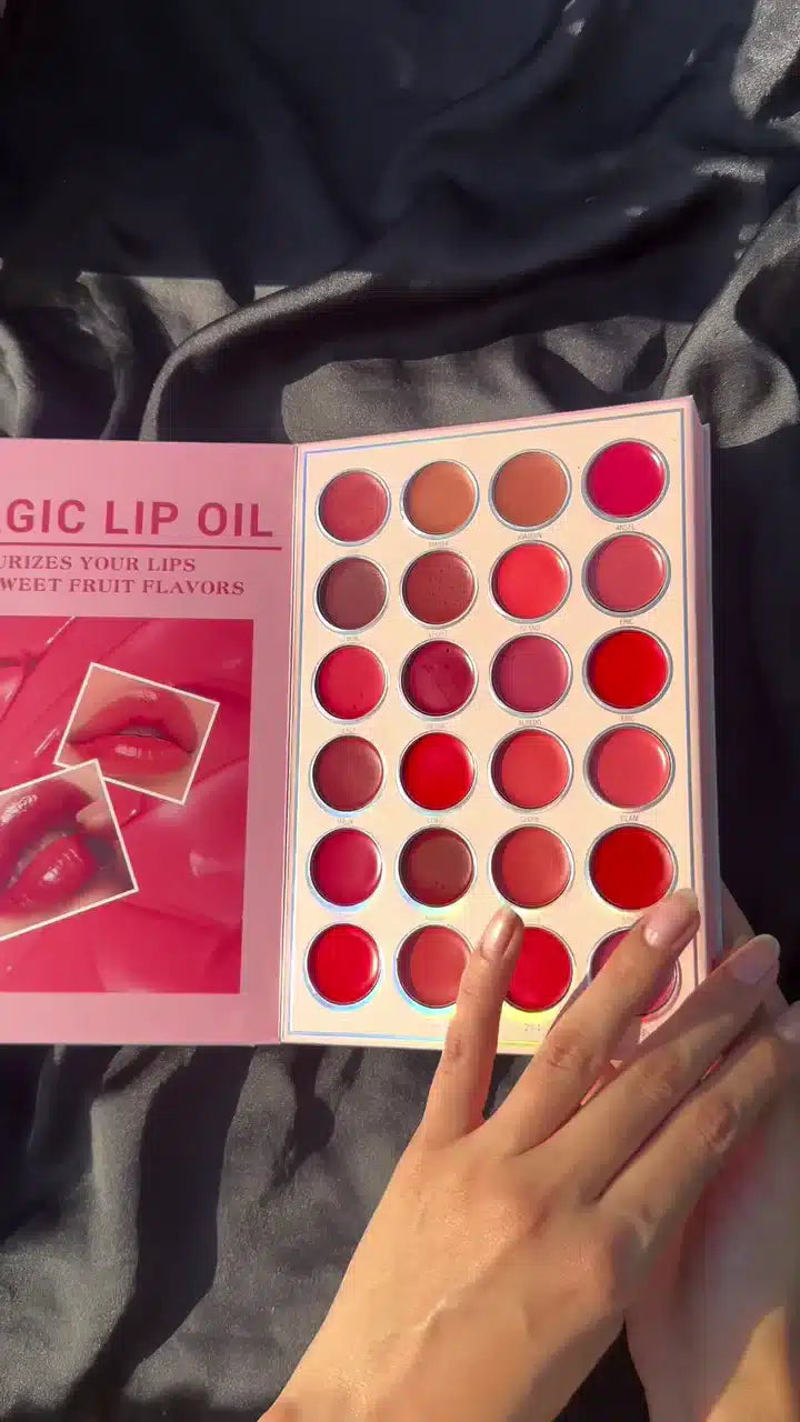 Butterfly-Themed All-in-One Makeup Book Featuring