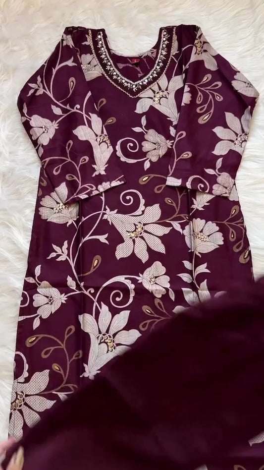 Embellished Party Gown