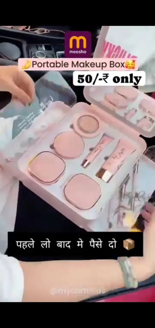 Range Makeup Set with Eyeshadow Palette, Lipstick, Basic Mascara, Blush, Eyeliner, Brushes - Stage Performance Makeup Set, Paste, Various Color Shades Full Range Girls Makeup,