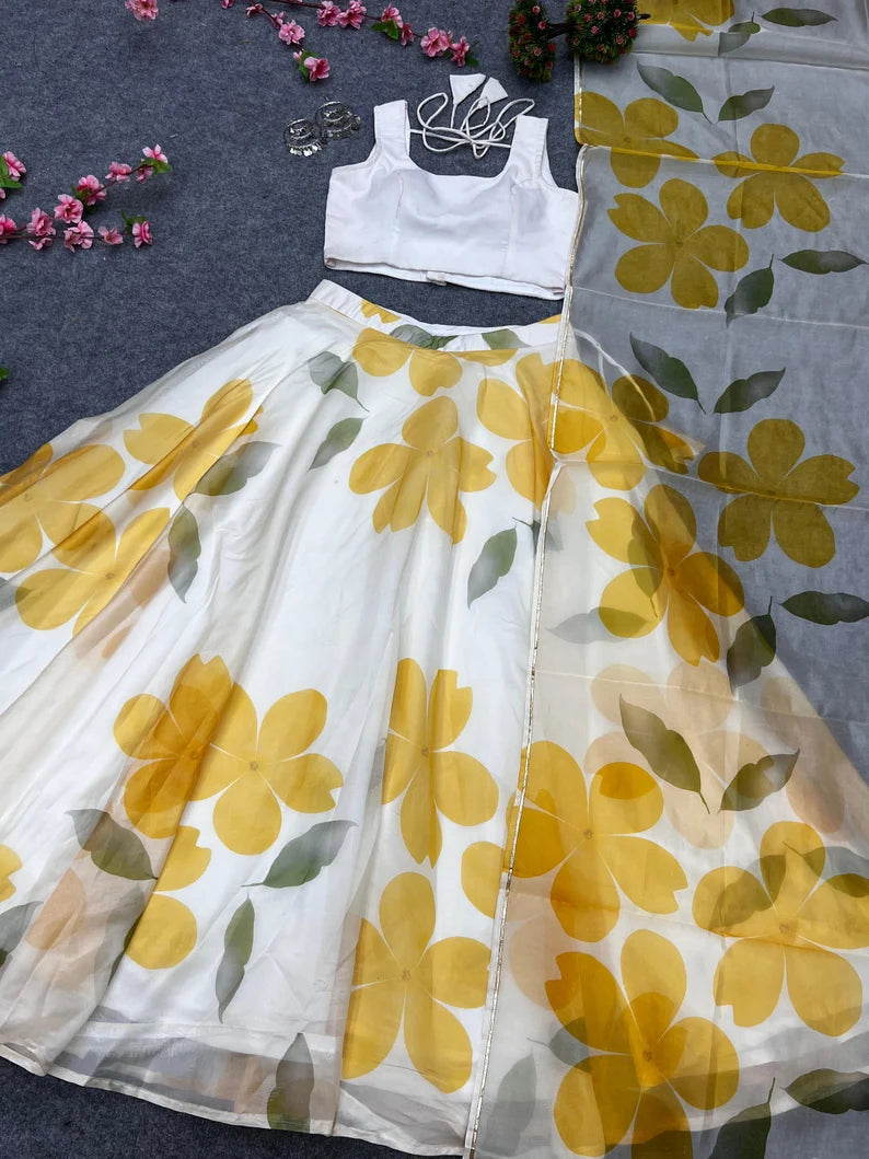 HALDI SPECIAL OUTFIT IN ORGANZA FABRIC