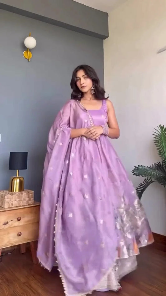 Elegant Women’s Anarkali Dress – Graceful, Flowy & Perfect for Weddings and Festive Celebrations