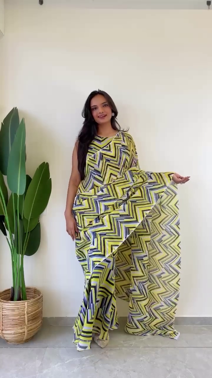 We Are Launching New Superhit Trending Faux Georgette Fabric With Digital Print Full Flair Stitched Gown With Crush Fabric Dupatta